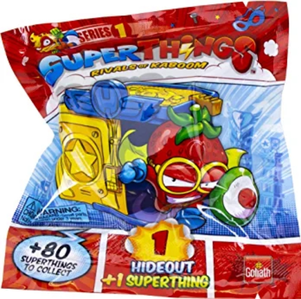 2 pk SuperThings Series 1 - Hideout & 1 Superthing